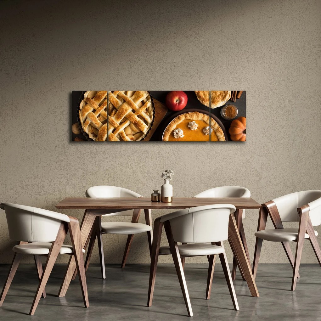Obraz - Ciasto dyniowe (170x50 cm)