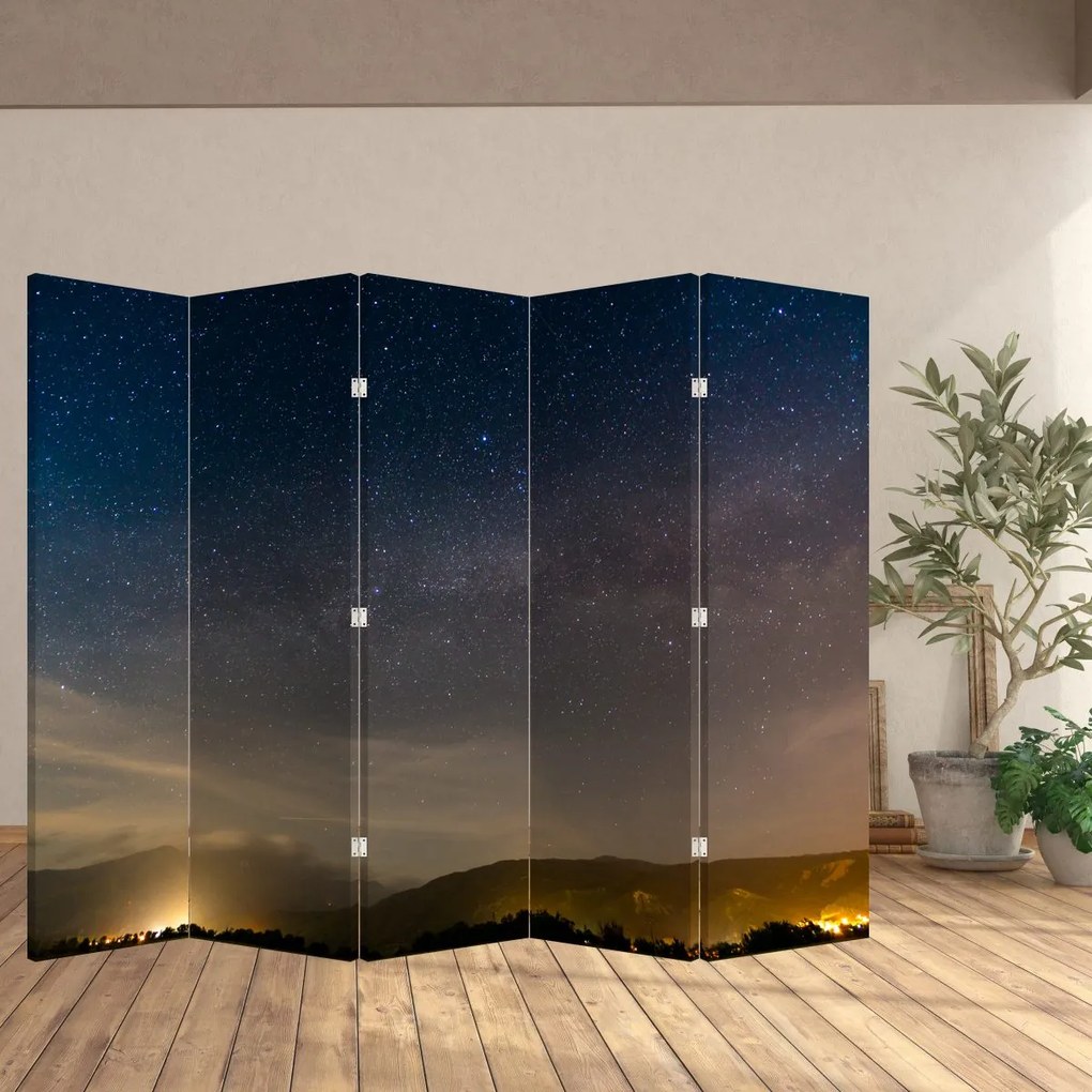 Parawan - Nocne niebo (210x170 cm)