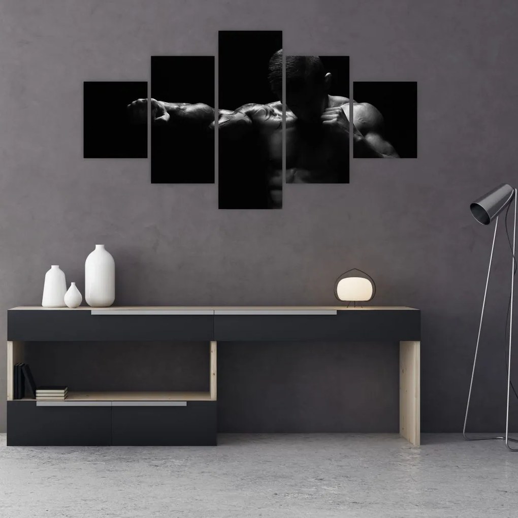 Obraz - Uderzenie pięścią (125x70 cm)