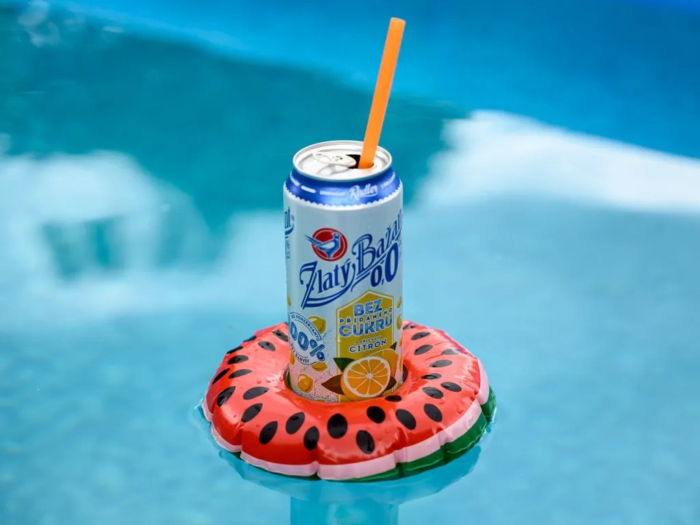 Dmuchany uchwyt na napoje ARBUZ