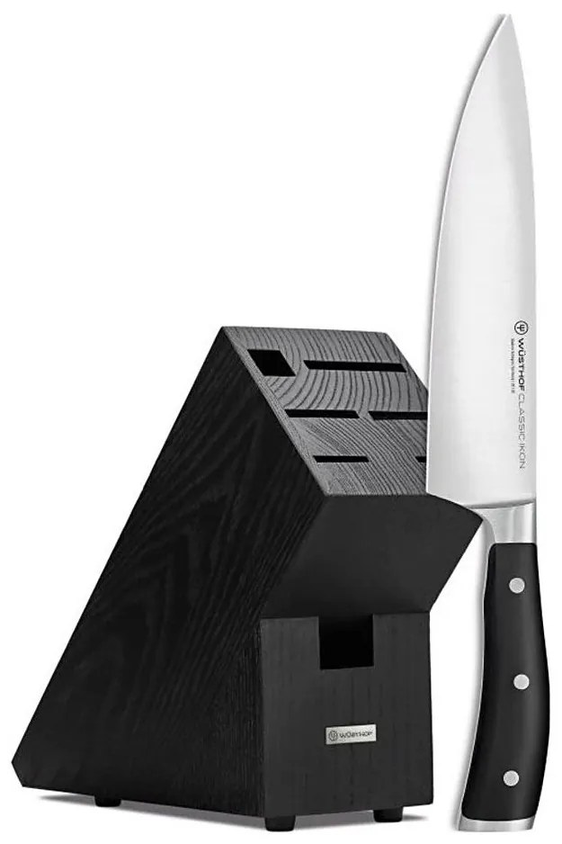 Wüsthof - Nóż kuchenny kucharski CLASSIC IKON 20 cm na stojaku buk/czarny