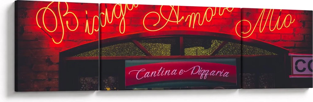 Obraz - Amore Mio (170x50 cm)