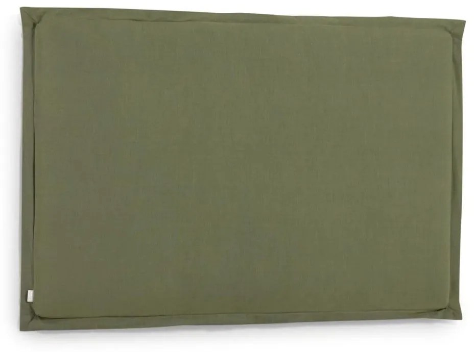 Zielony tapicerowany zagłówek 166x106 cm Tanit – Kave Home