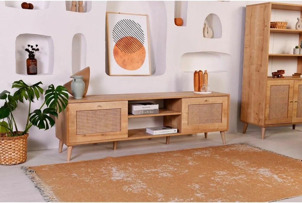 Stolik pod telewizor Hazeran Oak