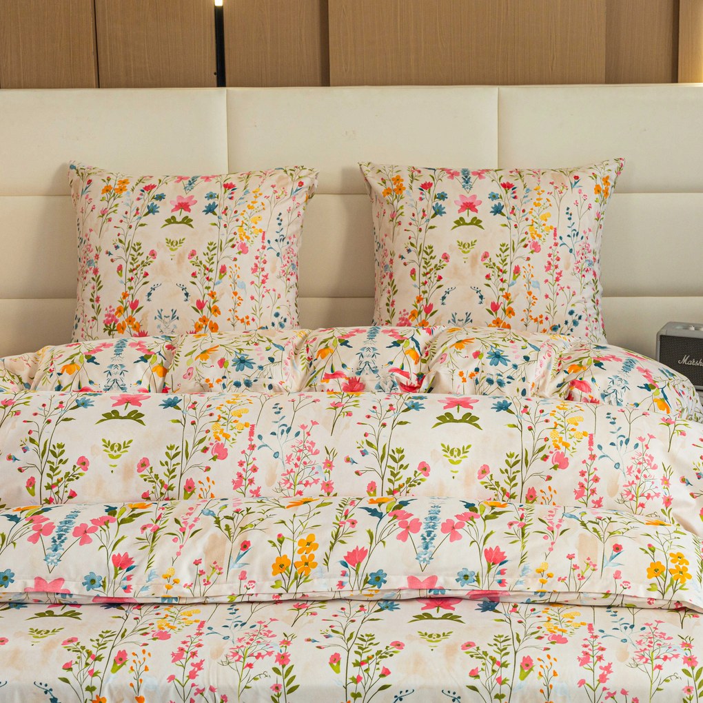 PrzytulneMieszkanie.pl PrzytulneMieszkanie.pl Pościel z mikrofibry MILLEFLEUR kolorowa Rozmiar pościeli: 2 szt 70 x 90 cm | 200 x 220 cm