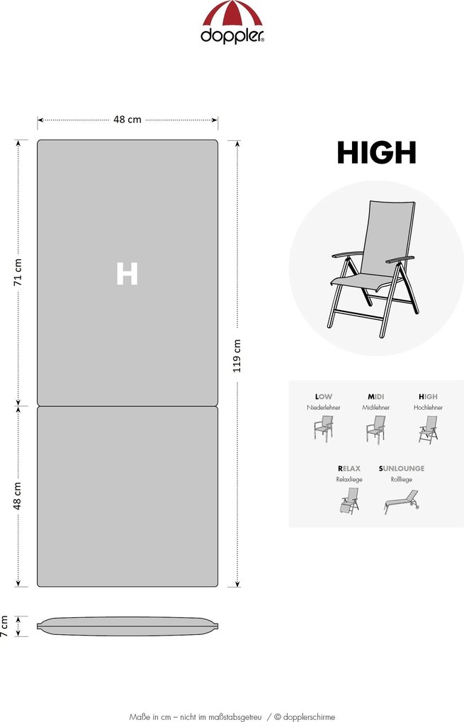 Doppler LIVING TOP 8803 - wysoki