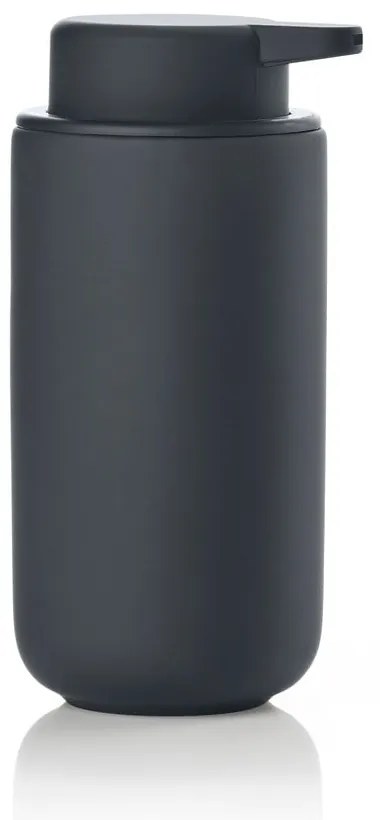 Czarny ścienny kamionkowy dozownik do mydła 450 ml Ume – Zone