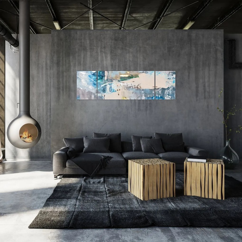 Obraz - Abstrakcja (170x50 cm)