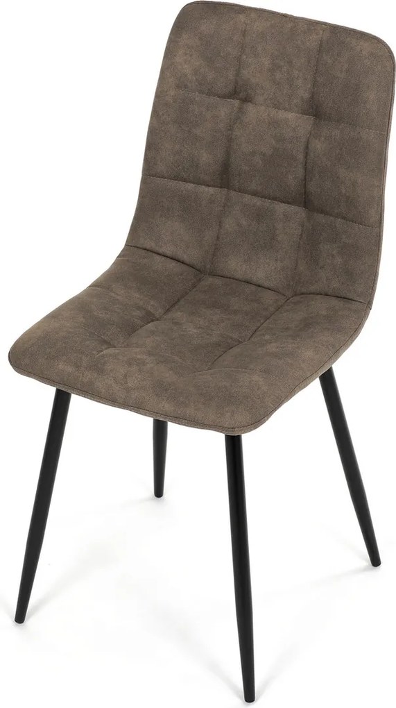 Zestaw krzeseł do jadalni Vintage CT-281 BR3, 4 szt.