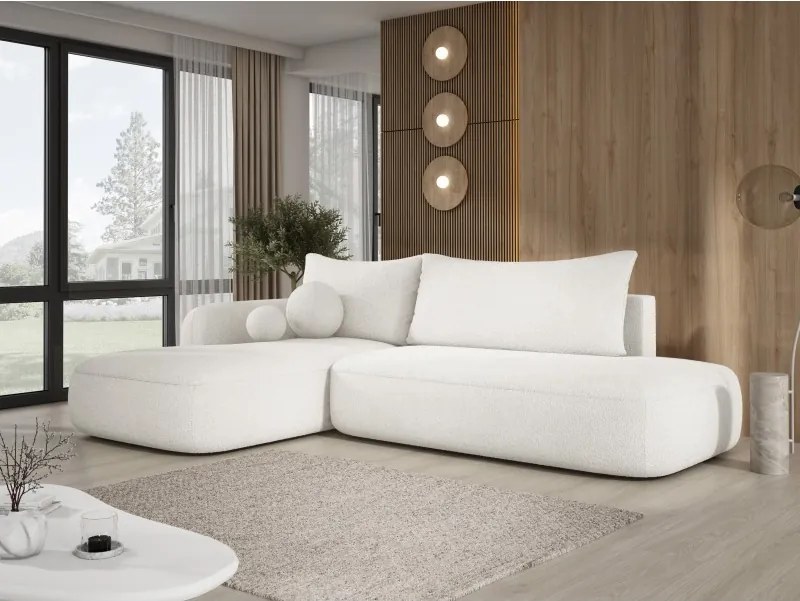 Narożnik BLOOM z funkcją spania układ L Lewy Tkanina NOWORNEVER 01