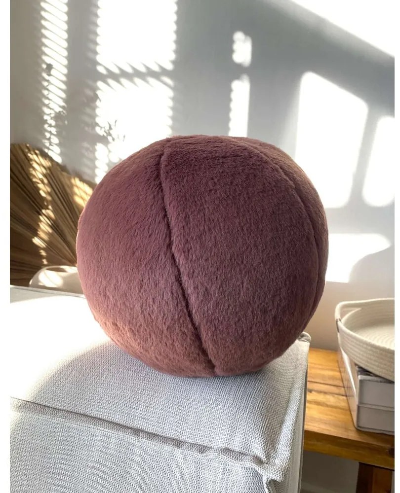 Poduszka dekoracyjna z mikropluszu ø 25 cm Top – Mioli Decor