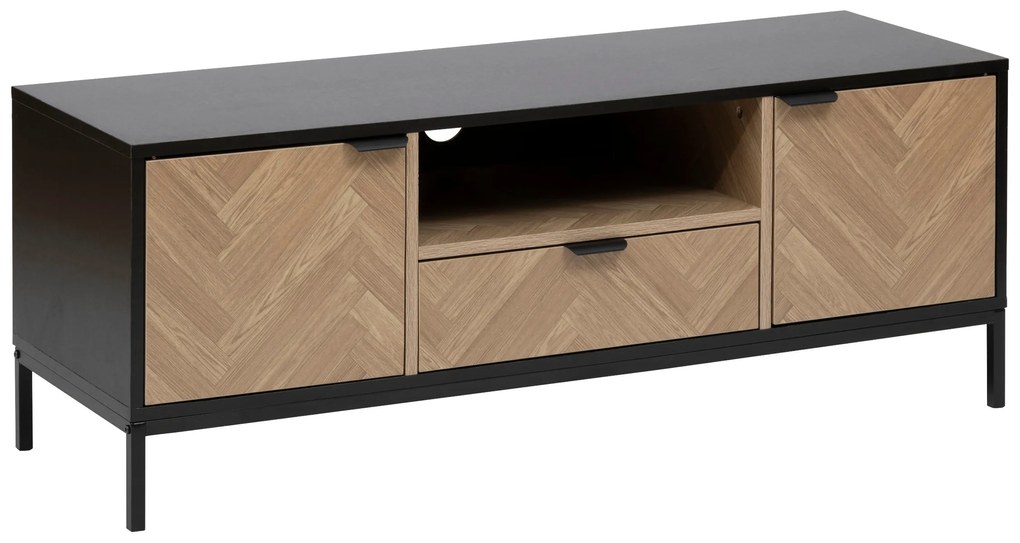 Szafka rtv CHEVRONS, 120 x 40 x 45 cm