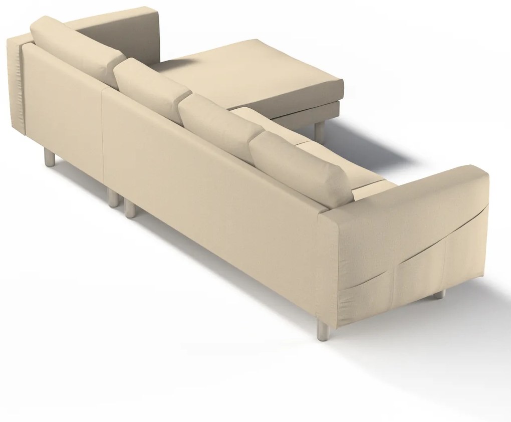 Pokrowiec na sofę Norsborg 4-osobową z szezlongiem