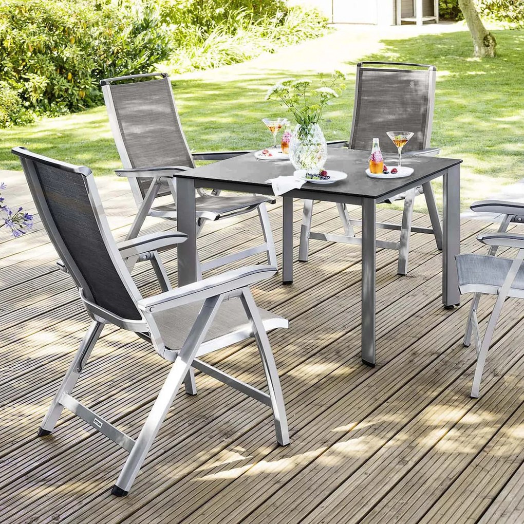 Stelaż stołu Edge 95 x 95 cm antracyt KETTLER