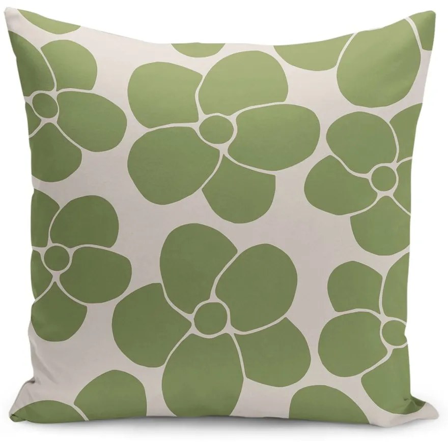 Poszewka na poduszkę 43x43 cm Green Meadow – Mila Home