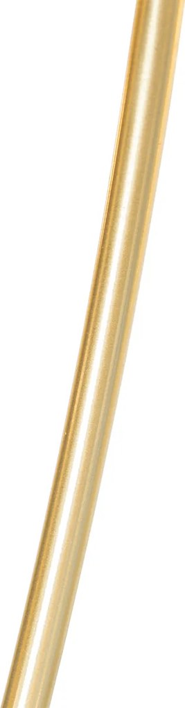 Klasyczna lampa wisząca złota ze szkłem 12-światłowa - Elien