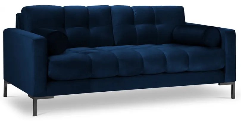 Ciemnoniebieska aksamitna sofa Cosmopolitan Design Bali
