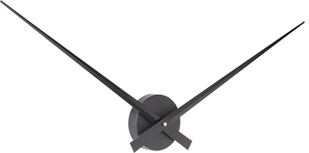 Zegar ścienny Little Big Time - Czarny - Ø77,5cm