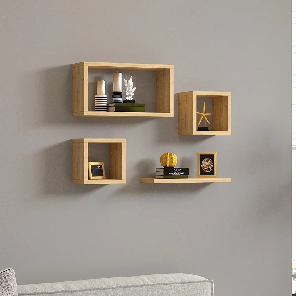 Półka Babi Sapphire Oak, 4 szt.