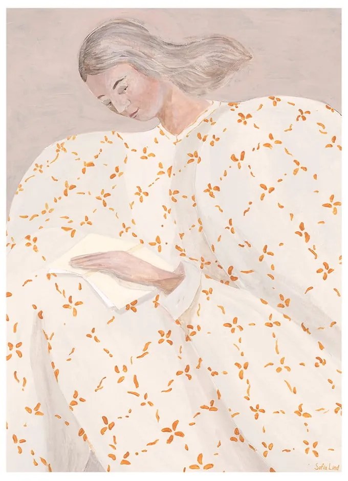 Plakat 50x70 cm Secret Notes – Sofia Lind – The Poster Club