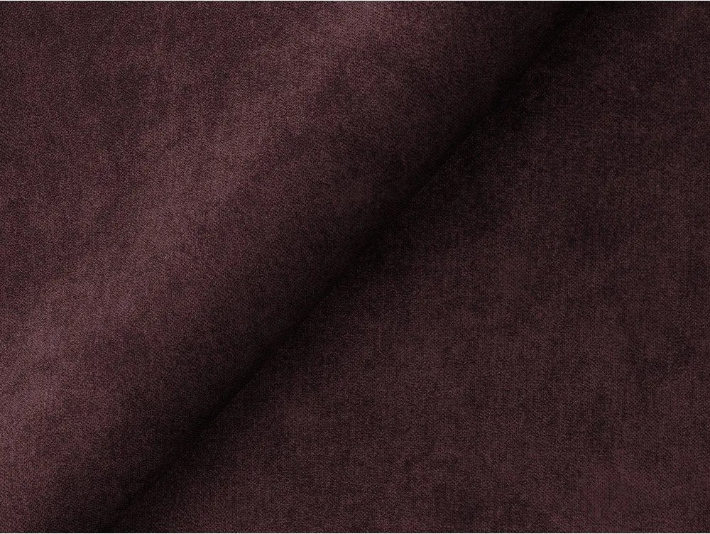 Bordowa aksamitna sofa 255 cm Aloha – Makamii