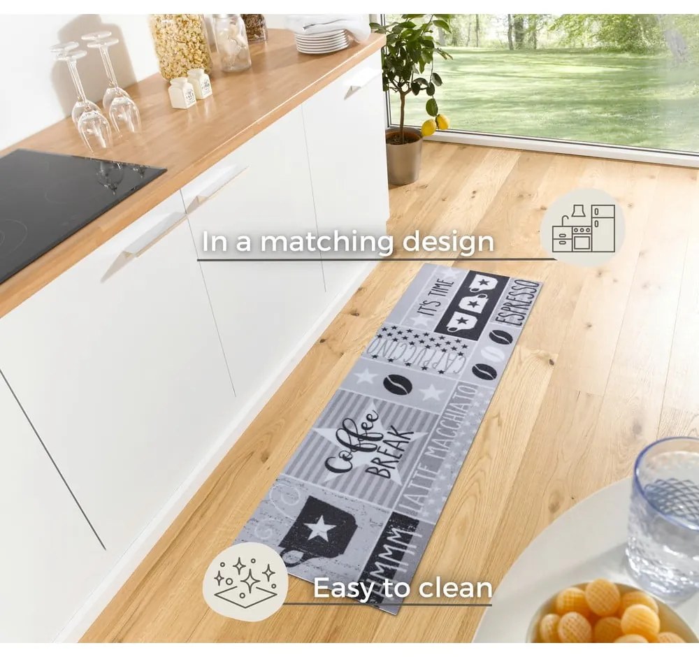 Szary chodnik 50x150 cm Its Time for Espresso – Hanse Home