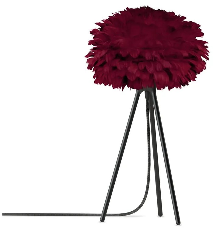 Bordowy abażur ø 35 cm Eos mini – UMAGE