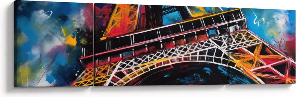 Obraz - Obraz wieży Eiffla II. (170x50 cm)