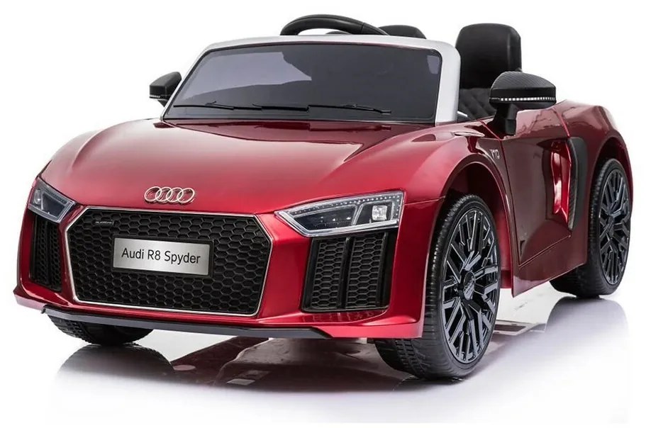 Baby Mix Samochód elektryczny dla dzieci Audi R8 Spyder Maxi, czerwony
