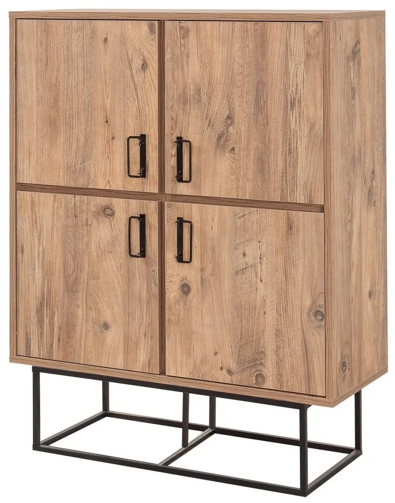 Szafka Quantum Atlantic Pine and Black