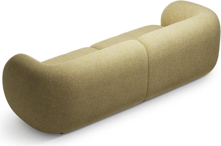 Żółta sofa 243 cm Kate – Micadoni