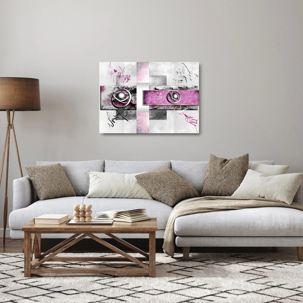 Obraz na szkle abstrakcji (70x50 cm)