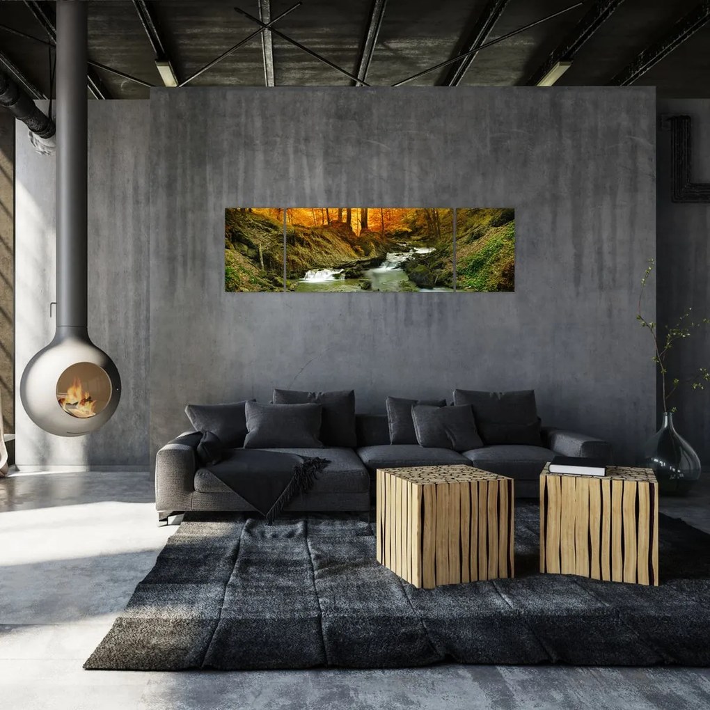 Obraz - Las (170x50 cm)