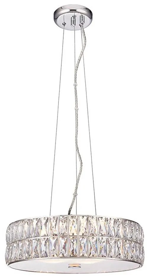 Endon 76513 - Lampa wisząca LED VERINA na linkach 5xLED/5W/230V chrom błyszczący