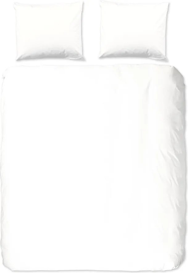 Biała bawełniana pościel dwuosobowa Good Morning Universal, 220x240 cm