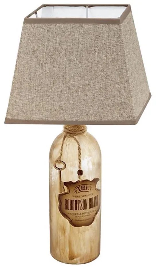 Eglo 202113 - Lampa stołowa MOJADA 1xE27/40W/230V brązowa