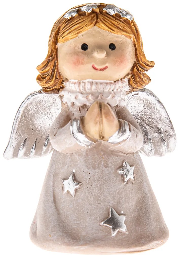 Modlący się aniołek, 5 cm, polyresin