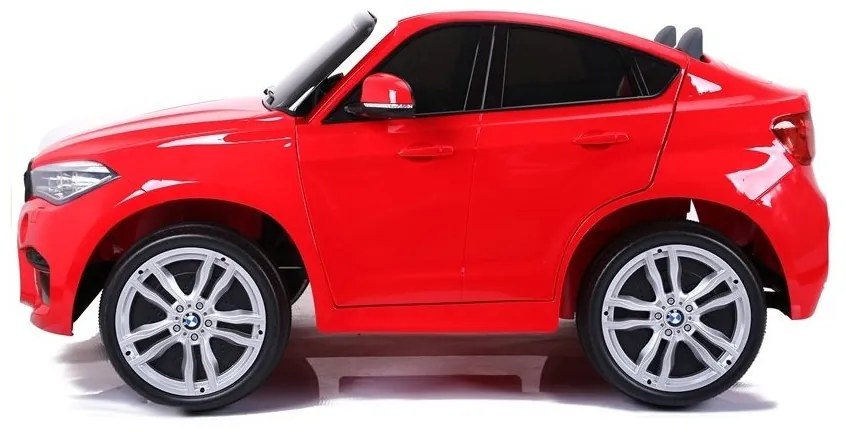 Auto na akumulator nowe bmw x6m czerwone