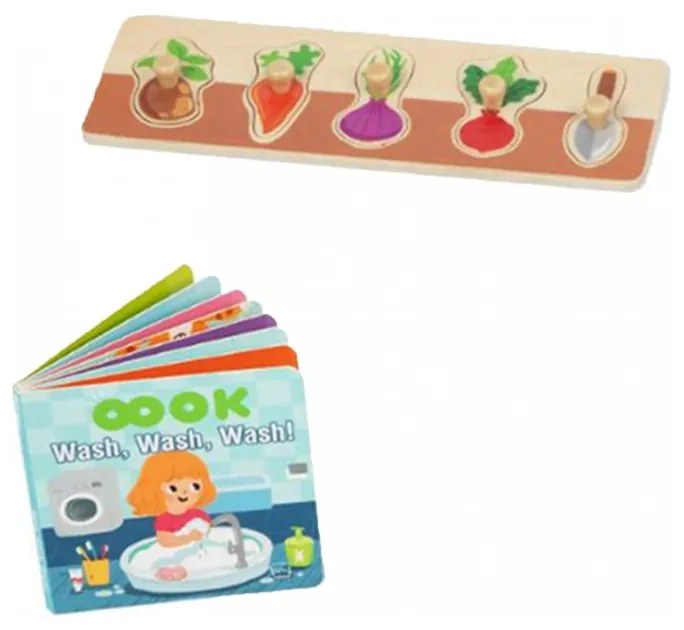 Tooky toy box pudełko xxl montessori edukacyjne 7w1 sensoryczne 16-18 mies.
