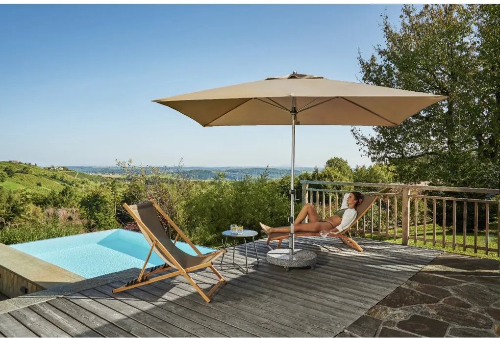 Doppler EXPERT parasol ogrodowy 300 x 200 cm brązowy