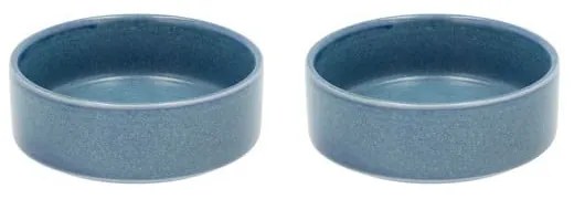 Niebieskie porcelanowe miski zestaw 2 szt. ø 10,1 cm Fjord – Villa Collection