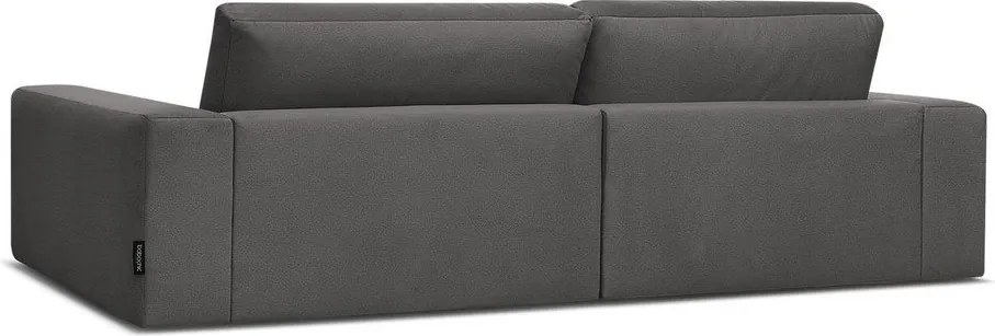 Czarna aksamitna sofa 276 cm Sierra – Bobochic Paris