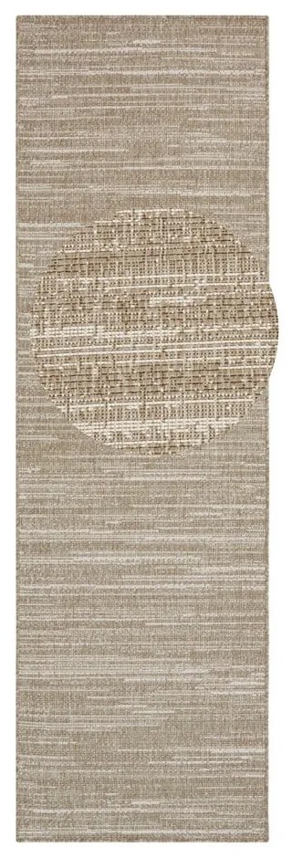 Beżowy chodnik odpowiedni na zewnątrz 250x80 cm Gemini – Elle Decoration