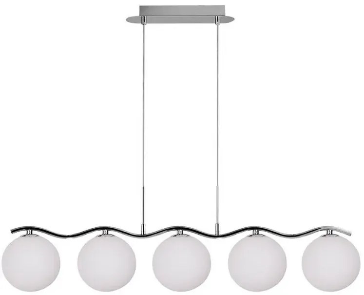 Metalowa lampa wisząca z możliwością zmiany wysokości - V119-Brillant