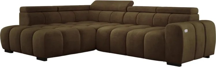 Narożnik BULL L Lewostronny z Elektryczną Regulacją SALVADOR 10 WERSAL