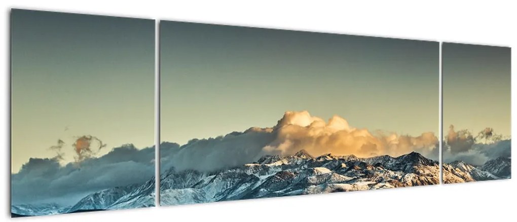 Obraz - szczyty górskie (170x50 cm)
