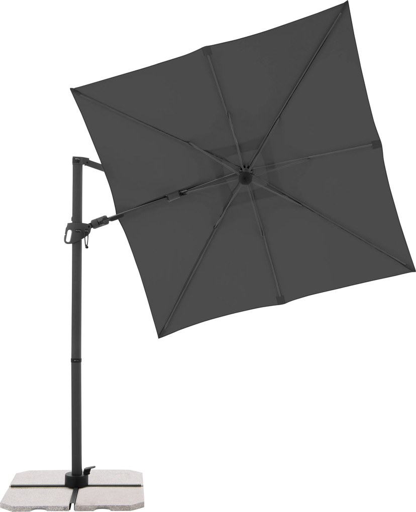 Derby DX 210 x 210 cm antracyt