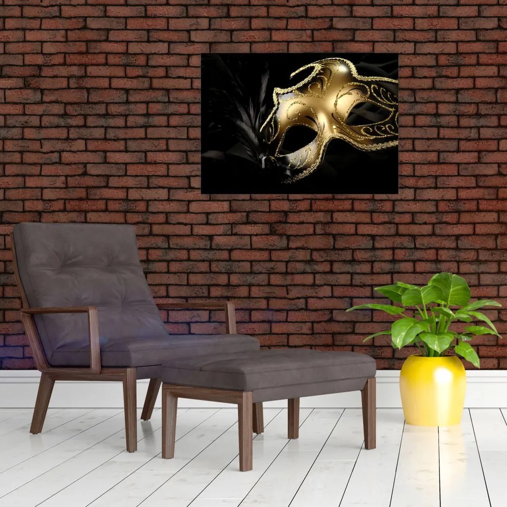 Obraz na szkle - Złoty drapak (70x50 cm)