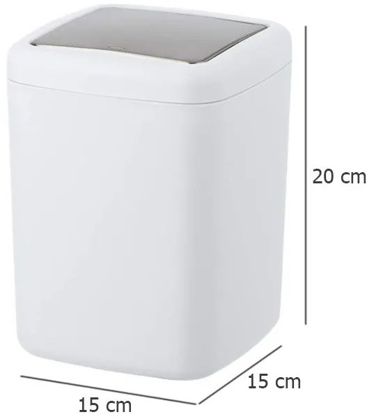 Kosz kosmetyczny Swing, 2 L, rozmiar S, WENKO