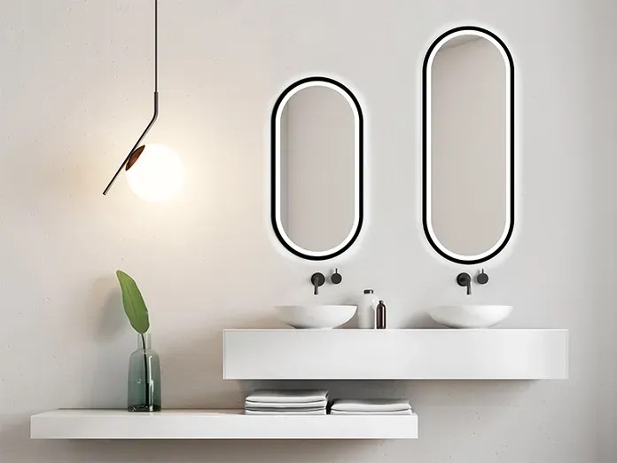Lustro łazienkowe KORIA 60x100 z oświetleniem LED EXCLUSIVE MIRADO